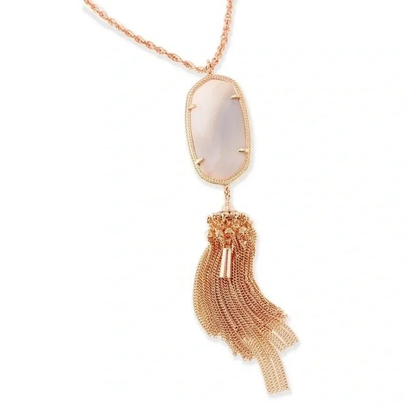 Kendra Scott | Rayne Necklace Rose Gold - Picture 2 of 4